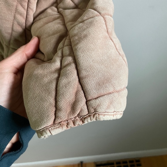 Free People Dolman Quilted Jacket in Champagne (original jacket) - Picture 5 of 5